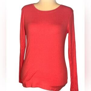 Eddie Bauer Favorite Long-Sleeve Crew Neck Top - Tall Large (TL)